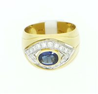 Anneau Giorgio Visconti Femme in Or Zaffiro 1.13 Ct A0942 X-17 - A0942 X-17